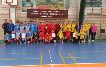 Turniej Halowej Piłki Nożnej Chłopców o Puchar Dyrektora Zespołu Szkolno–Przedszkolnego w Stopnicy